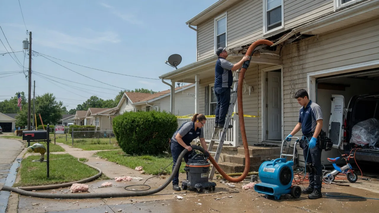 Water Damage Restoration in Wakarusa, KS near me
